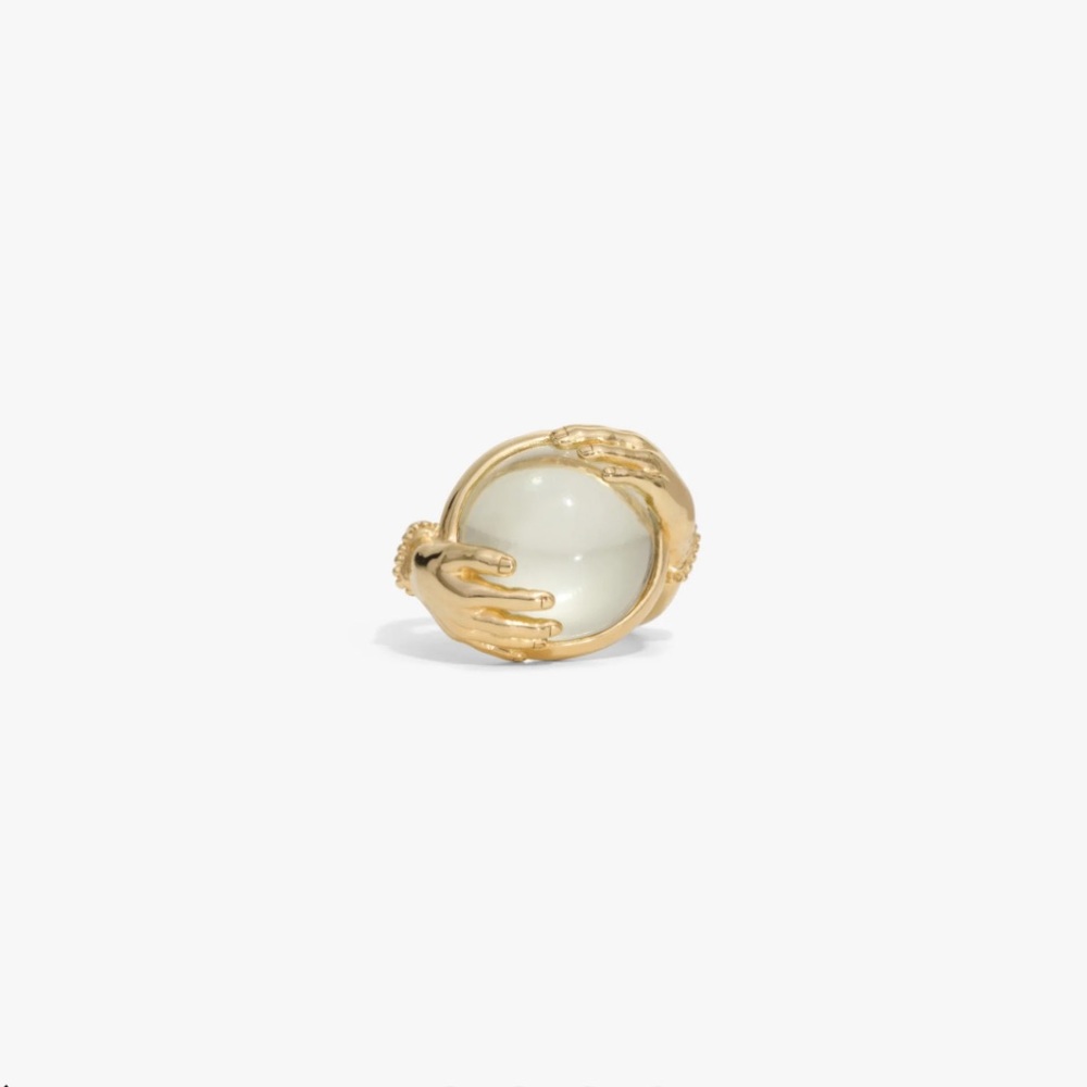 Awe inspired fortune teller ring Elegant Gold ring